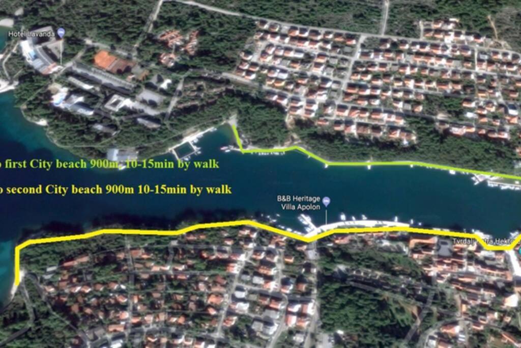 Apartman Knezovic Stari Grad  Kültér fotó